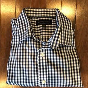 Banana Republic gingham shirt